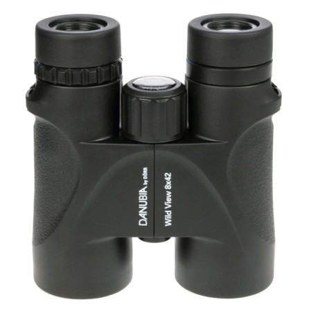 Danubia binóculos de prisma roof selvagem 8x42 preto