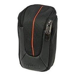 YUMA câmera saco M preto / laranja