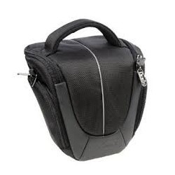 YUMA coldre câmera saco M preto / prata