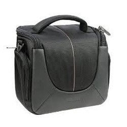 YUMA câmera saco M preto / prata
