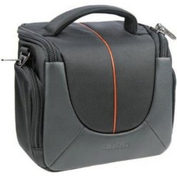 YUMA saco da câmera L preto / laranja