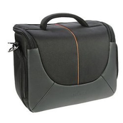 YUMA Fototasche XL preto / laranja