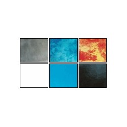 Pano estúdio fundos batik e Uni 2,70 x 7,00 m batik azul