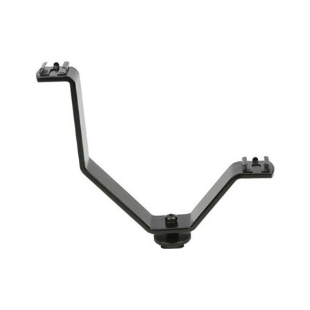 Acessórios de vídeo Suporte para microfone + Luz