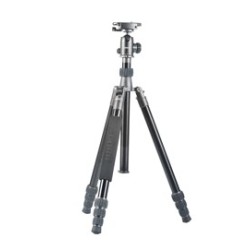 Tripé de Alumínio HQ1650 4 peças com cabeça esférica HQ33