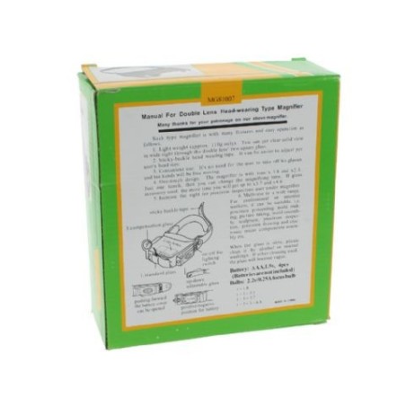 Lupa principal com luz