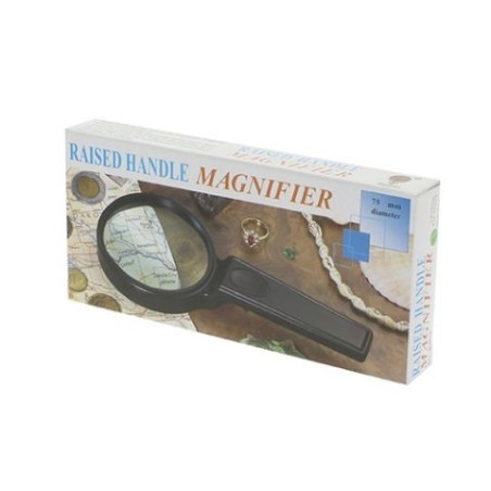 Vidro de leitura Deluxe RH75 3x 75mm