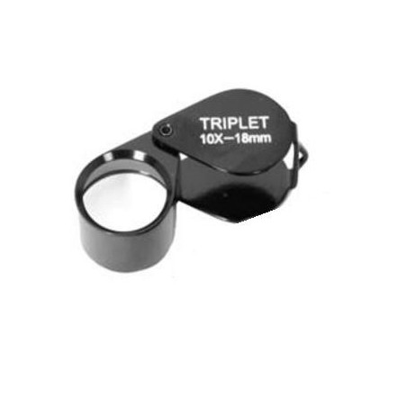 Jóias Magnifier Triplet 10x 18mm