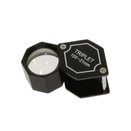 Jóias Magnifier Triplet 10x 20,5 mm