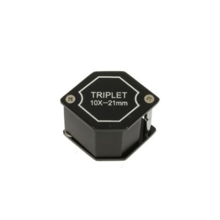 Jóias Magnifier Triplet 10x 20,5 mm