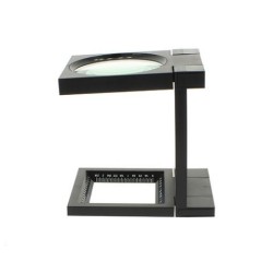 Lupa de Mesa Dobrável FD90 2,5x 90mm 2