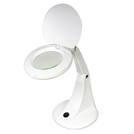 Mesa Byomic Magnifier LED branco