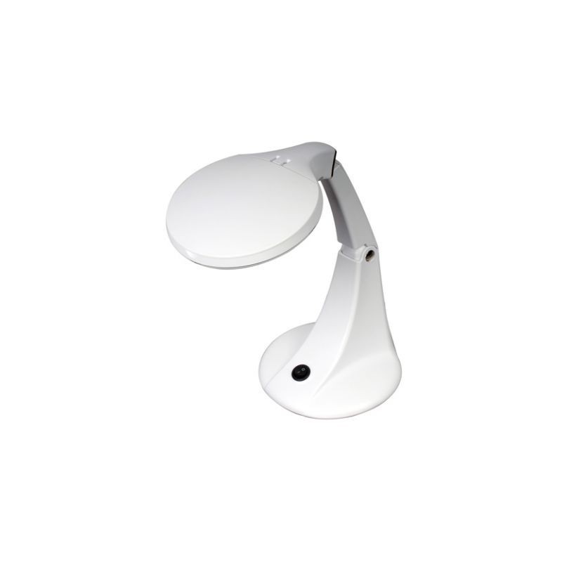 Mesa Byomic Magnifier LED branco