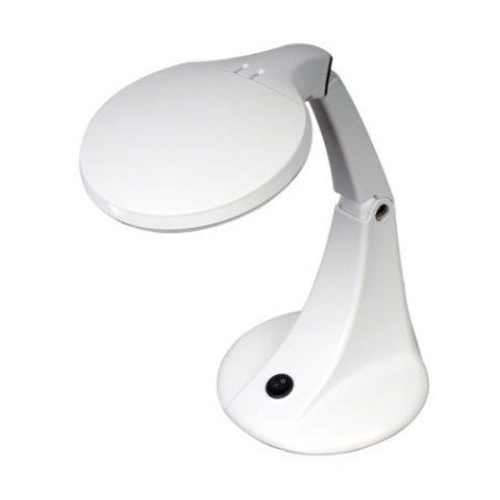 Mesa Byomic Magnifier LED branco