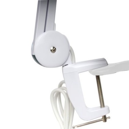 Byomic Mesa Magnifier com Clamb LED branco