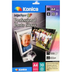Konica InkJet Paper QP A4 Brilhante 300g