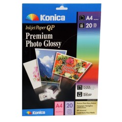 Konica InkJet Paper QP A4 Brilhante 175g