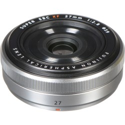 FUJINON Lens XF27mm F2.8 Silver