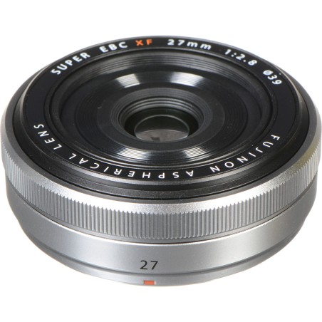 FUJINON Lens XF27mm F2.8 Silver