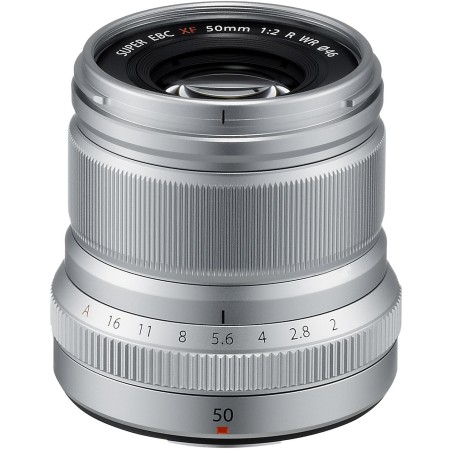FUJINON Lens XF50mm F2 R WR Silver