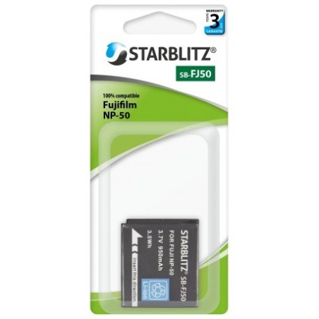 Bateria NP-50 Recarregável STARBLITZ