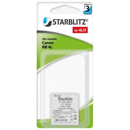 Bateria NB-4L STARBLITZ