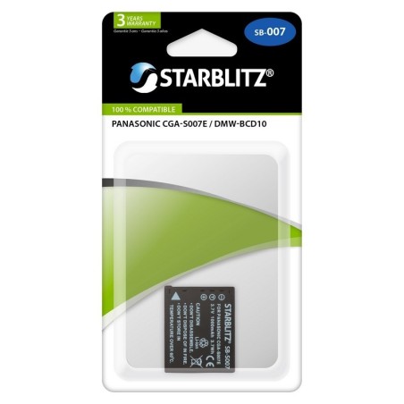 Bateria CGA-S007E DMW BCD10 STARBLITZ