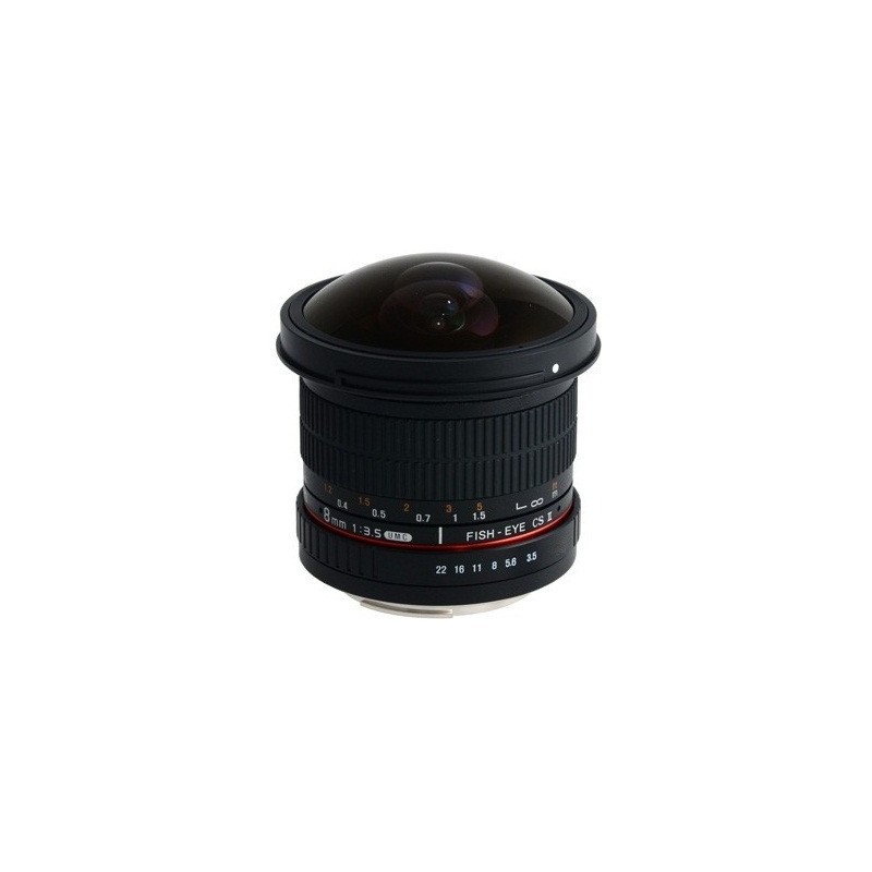 Samyang 8mm F/3.5 UMC CS II Fisheye - Nikon AE