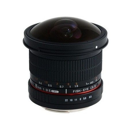 Samyang 8mm F/3.5 UMC CS II Fisheye - Nikon AE