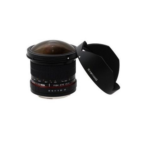Samyang 8mm F/3.5 UMC CS II Fisheye - Nikon AE