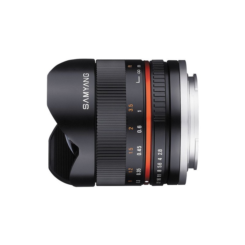 Samyang 8mm F/2.8 UMC Fisheye II - Sony E
