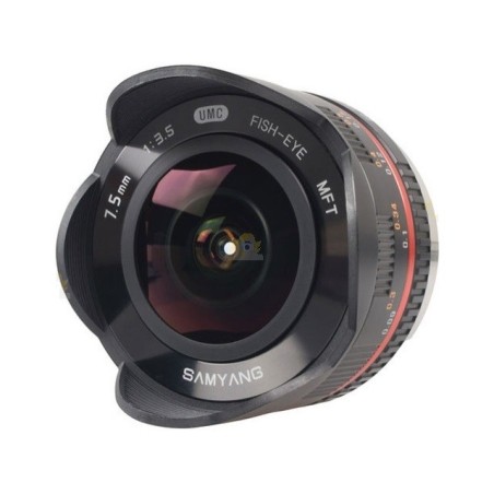 Samyang 7,5mm F/3.5 UMC Fisheye - Micro 4/3 Noir