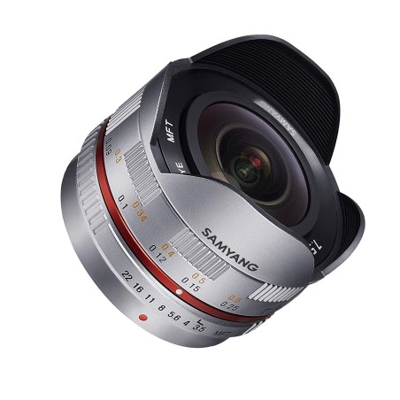 Samyang 7,5mm F/3.5 UMC Fisheye - Micro 4/3 Argent