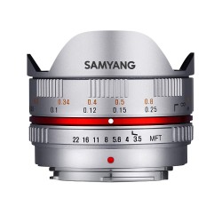 Samyang 7,5mm F/3.5 UMC Fisheye - Micro 4/3 Argent 2