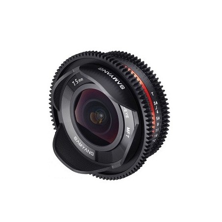 Samyang 7,5mm T3.8 Fisheye - Cine Micro 4/3