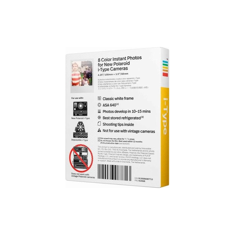 Polaroid Color Film i-Type