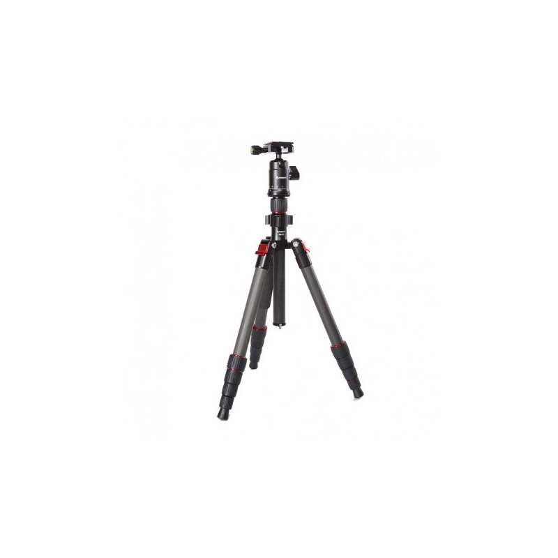 Trépied de voyage en Carbono 5 sections : TSC215