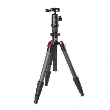 Trépied de voyage en Carbono 5 sections : TSC215