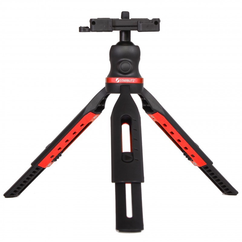 Tripé de mesa de 2 níveis