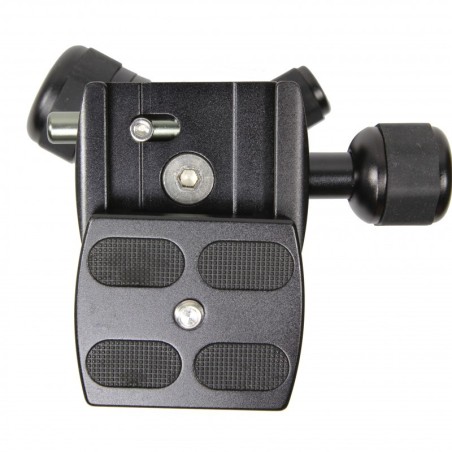 Cabeça de tripé com dupla segurança