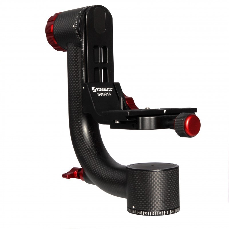 Cabeça de  Pêndulo de Carbono Carga máxima 15kgs