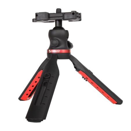 Tripé de mesa de 2 níveis