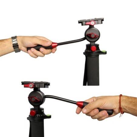 SBV-MONOKIT Kit monopé de vídeo com base e cabeça de vídeo