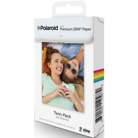 Polaroid Papel fotográfico 3x4' Premium ZINK 30 folhas