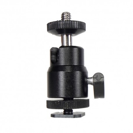 Mini cabeça esférica P/ 2 kg para  na sapata do flash