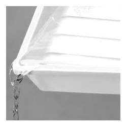 Kaiser laboratório prato 24x30 4168 vermelho/branco 2