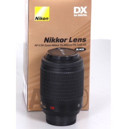 Nikon 55-200mm  f 4,5-5,6 ED