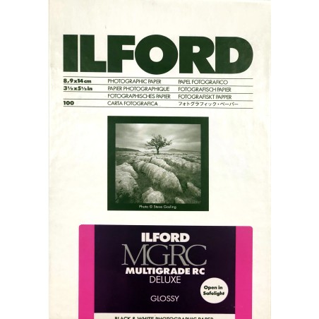 Ilford MULTGRADE RC GLOSSY 8,9x14 100F